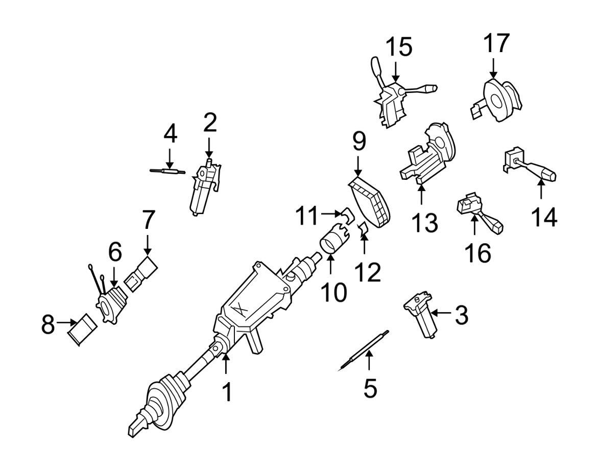 Mercedes Combination Switch 2215403345